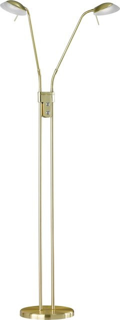 Fischer & Honsel LED-Stehleuchte Pool in Gold und Messing, dimmbar - Bild 1