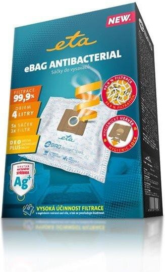 Ebag Antibacterial Staubsaugerbeutel in Weiß - Bild 1