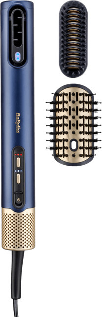 BaByliss Air Wand 3-in-1 Haartrockner, Glätteisen und Warmluftbürste, Blau - Bild 2