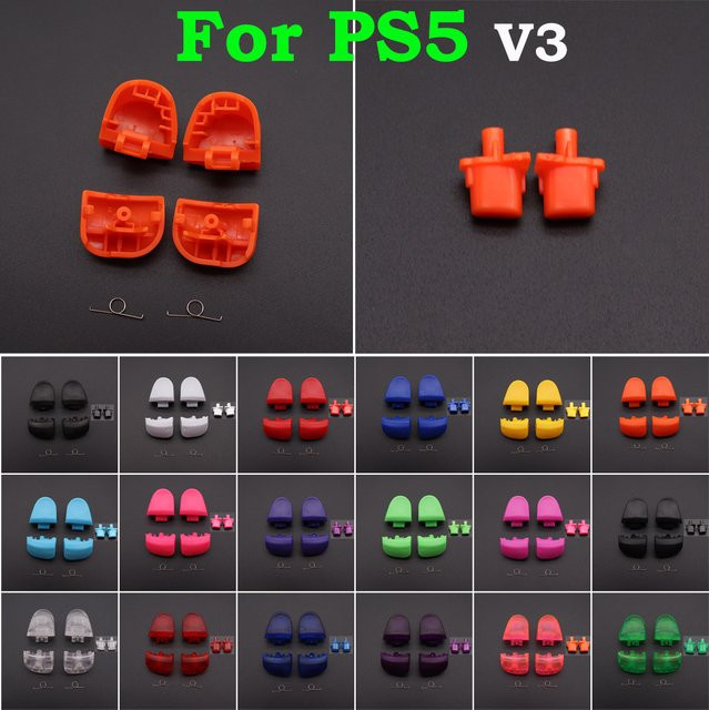 TingDong Ersatzset für PS5 V3 BDM-030 Controller L1 R1 L2 R2 Trigger Schultertasten und Federn - Bild 1