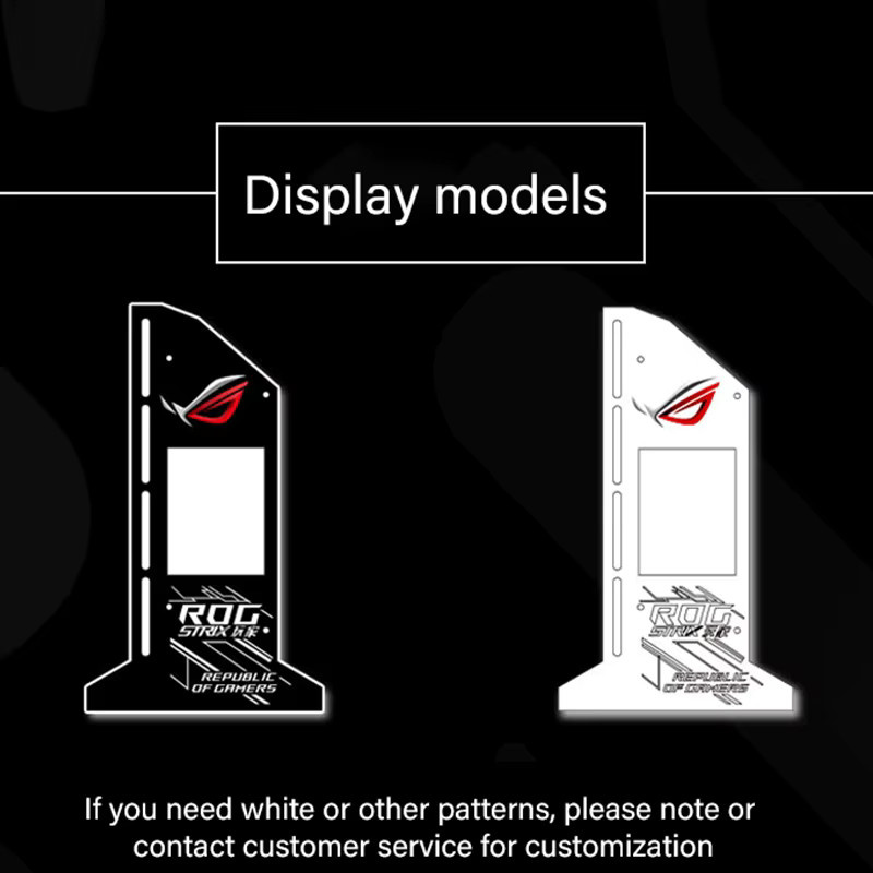 MSI RGB vertikale GPU-Halterung mit 2,4 Zoll LED-Display in Schwarz und Multicolour - Bild 2