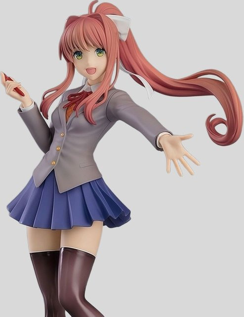 Bandai Doki Doki Literature Club Monika, Anime Figur, Einzelfigur - Bild 1