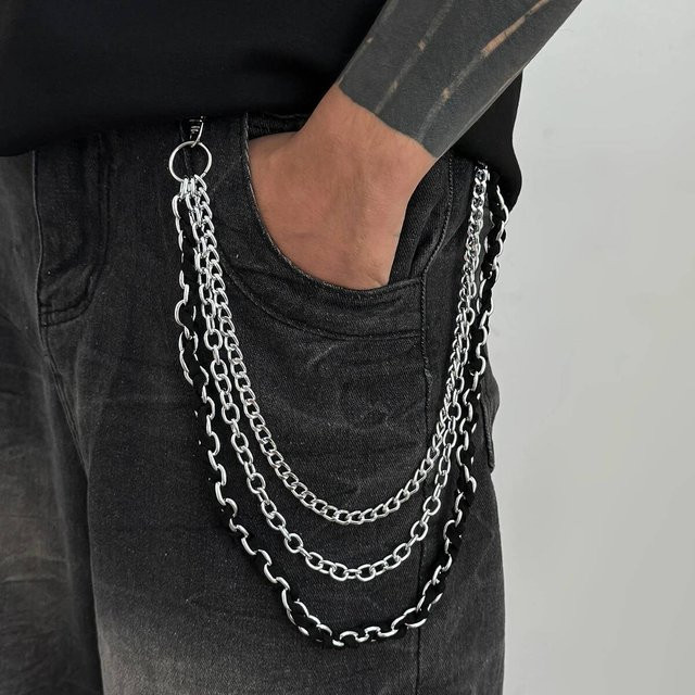 IngeSight.Z Schlüsselbund Metall Kette, Multilayer - Bild 1