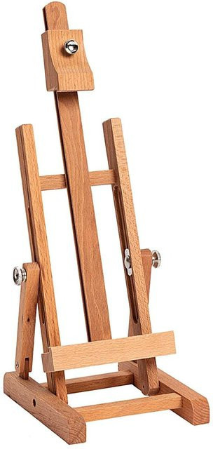Rico Design ART Tischstaffelei aus Holz, B/T/H: 44,5 x 15,5 x 13,5 cm - Bild 1