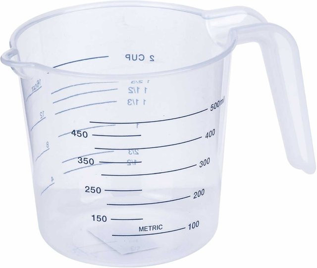 Fackelmann Messbecher Essential, transparent, 500 ml - Bild 1