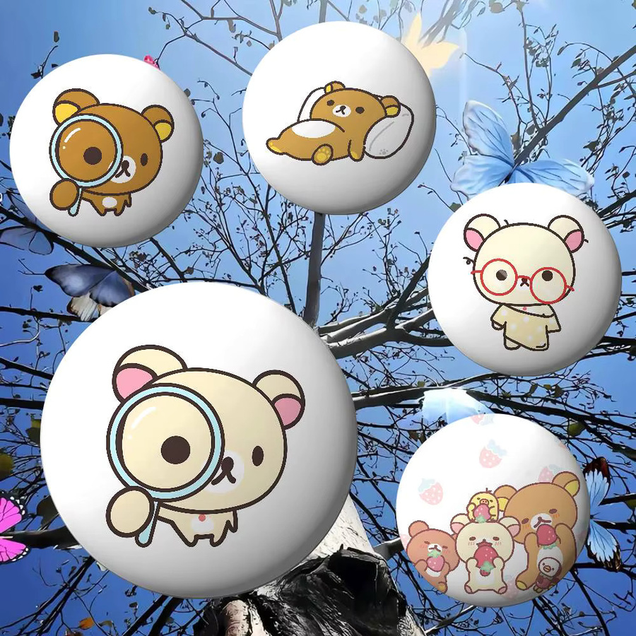 52TOYS Abzeichennadeln Rilakkuma, Cartoon - Bild 3