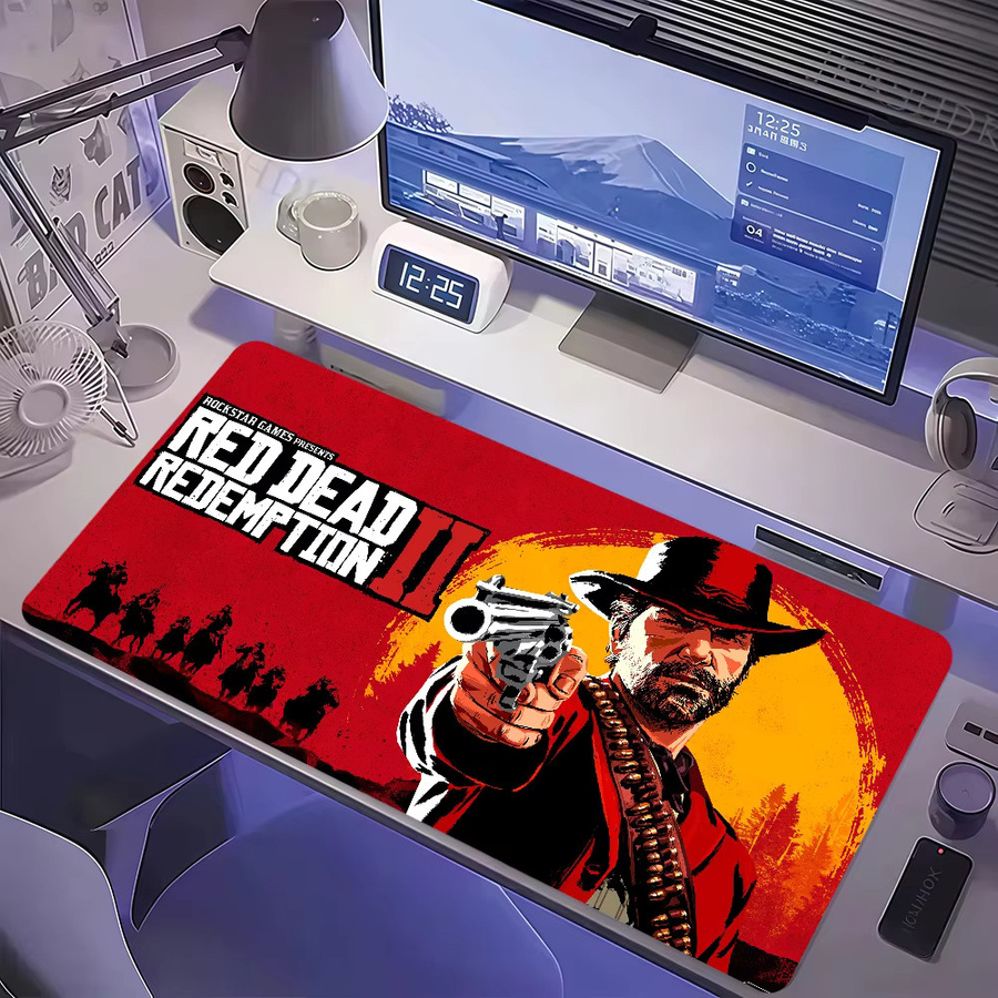 Lockedge Red Dead Redemption 2 Gaming Mauspad rutschfest und verdickt für Büro und Studium - Bild 3