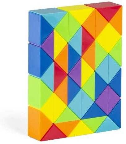 Dingsheng Zauberlineal Schlange, 3D Puzzle, mehrfarbig - Bild 1