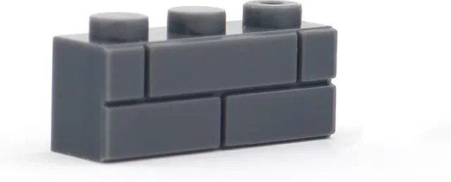 APAN SAPIO Wandfiguren-Steine 1x3, 60-teiliges Set, Grau, Kunststoff - Bild 1