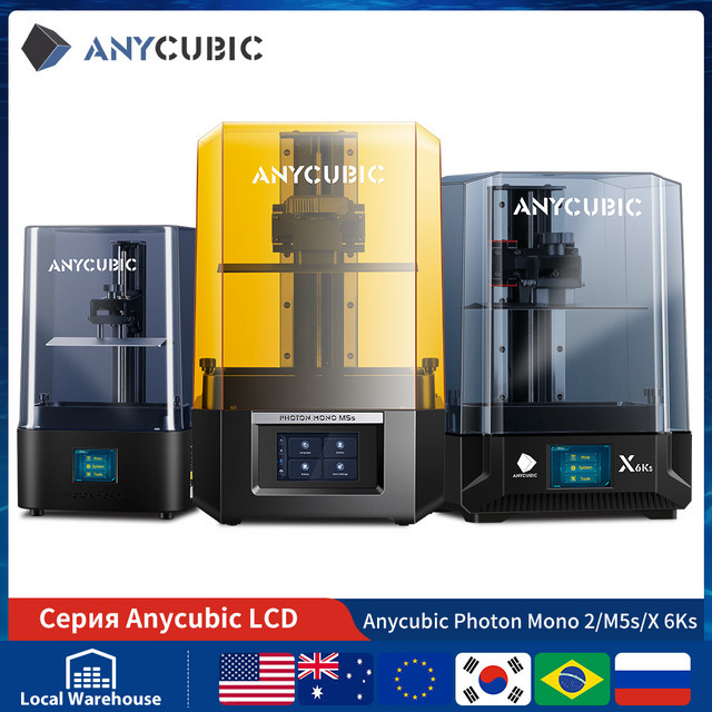 Anycubic SLA 3D-Drucker für Resin in Schwarz - Bild 1
