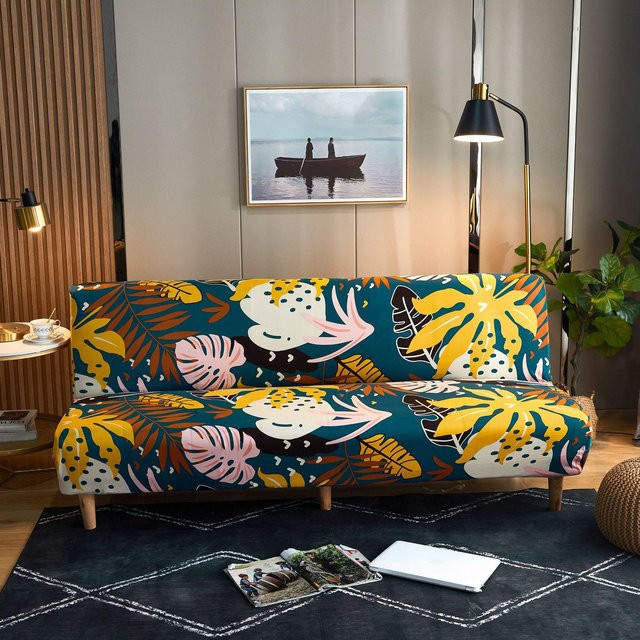BC-Warm Home Stretch All-Inclusive Ärmelloser Sofabezug für Faltbare Schlafsofas, Multicolour, Breite: 100-150 cm - Bild 1