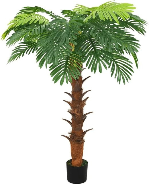 Künstliche Palme Cycas von furnicato in Grün mit Topf, Höhe: 160 cm - Bild 1