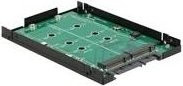 DeLOCK Speicher-Controller Converter 22 Pin auf M.2 NGFF mit SATA 6Gb/s und RAID 0, 1, JBOD Unterstützung (62590) - Bild 1