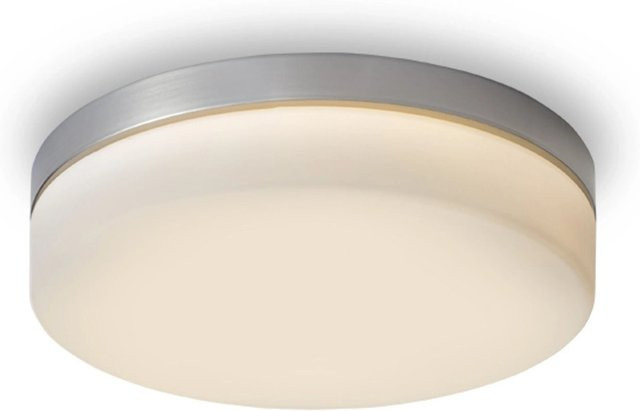 Rendl Deckenleuchte Awe 33 LED in Mattnickel mit Opalglas, 21 W, IP44 - Bild 1