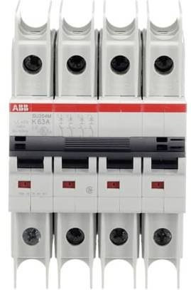 ABB SU204M-K63 Leitungsschutzschalter 63A 240V Grau - Bild 1