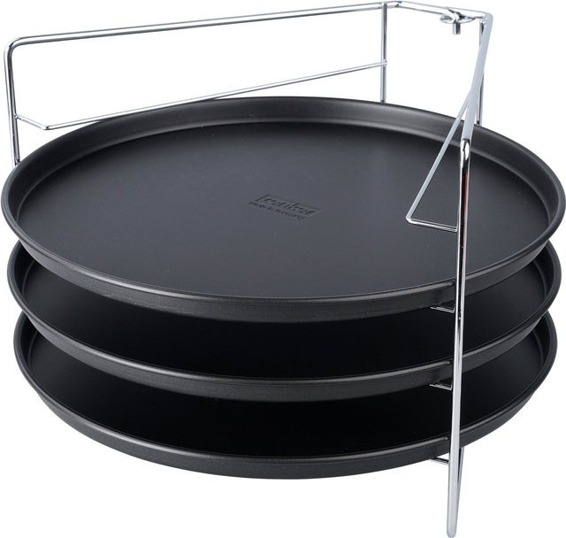 Zenker Pizza-Set Special Countries, 4-teilig, Schwarz, Durchmesser: 29 cm, Antihaftbeschichtung - Bild 1