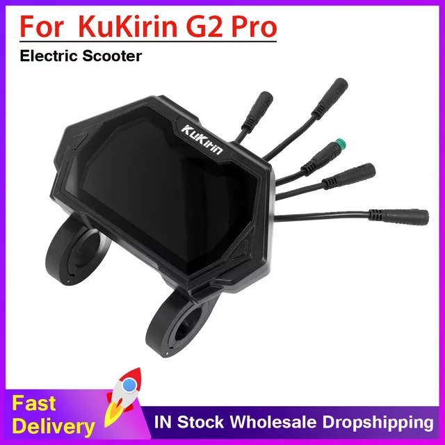LCD Instrument Display Dashboard für KUGOO KuKirin G2 PRO Elektrische Roller Digitales Display Zubehör in Schwarz - Bild 1