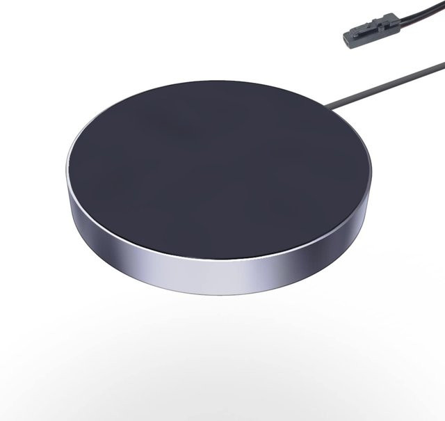 kalb 12VDC QI Unterbau und Einbau Ladegerät grau mit USB-C und Ladedistanz 3 - 18 mm - Bild 1