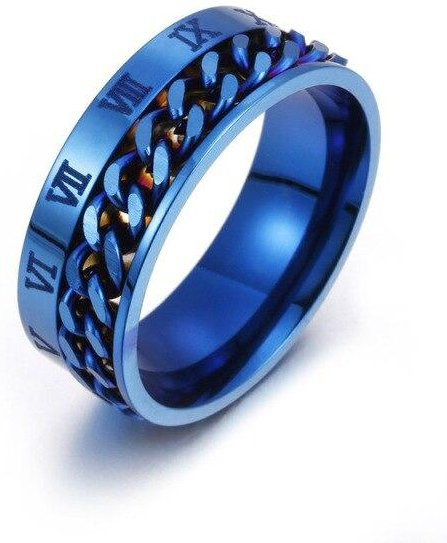 Allbestart Kettenringe Edelstahl, Bunt, Unisex - Bild 1