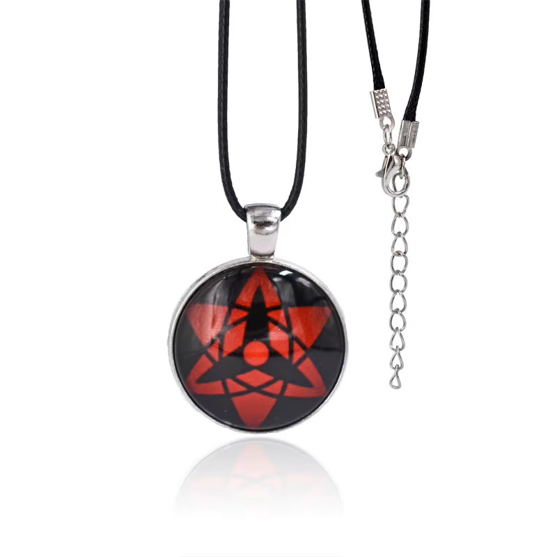 Bandai Naruto Shippuden Sharingan Halskette, Silber, Unisex - Bild 1