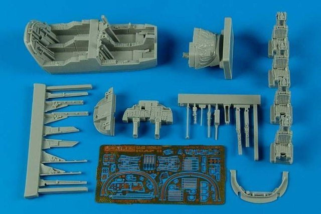 Aires Hobby Models EA-6B Prowler ICAP-2(late) Cockpit Set, Zubehör - Bild 1