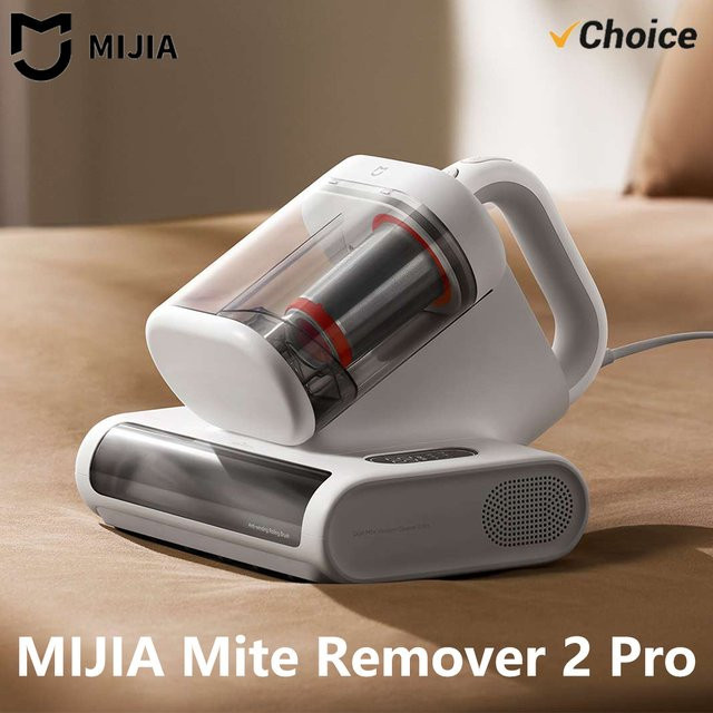 Mijia Milbenentferner 2 Pro E401CN in Weiß mit Doppelstaubbehälter, 72.000 Schläge/min Hochfrequenz-Kehren und 16kPa Saugkraft - Bild 1