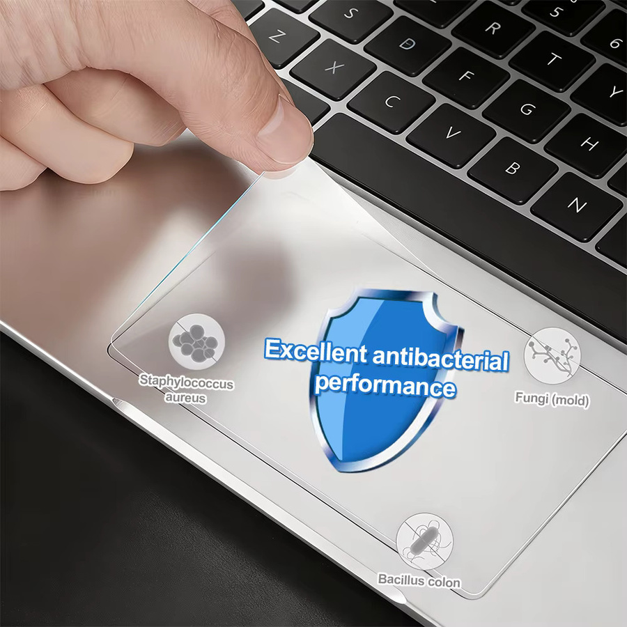AKABEILA Laptop-Touchpad-Schutzfolie für MacBook Air und Pro (13,3 bis 16,2 Zoll) mit Touch Bar, transparent - Bild 5