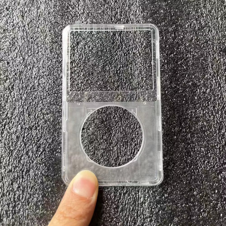 Transparente Frontabdeckung mit Clickwheel-Taste für Apple iPod Classic 6. und 7. Generation (80GB, 120GB, 160GB) - Bild 1