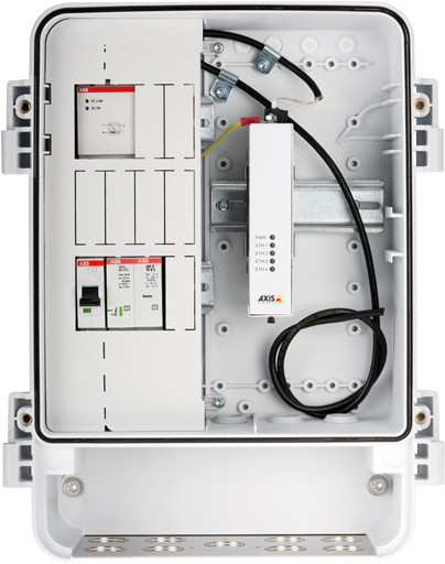 Axis Communications Wandschrank AXIS T98A15-VE in Weiß - Bild 1