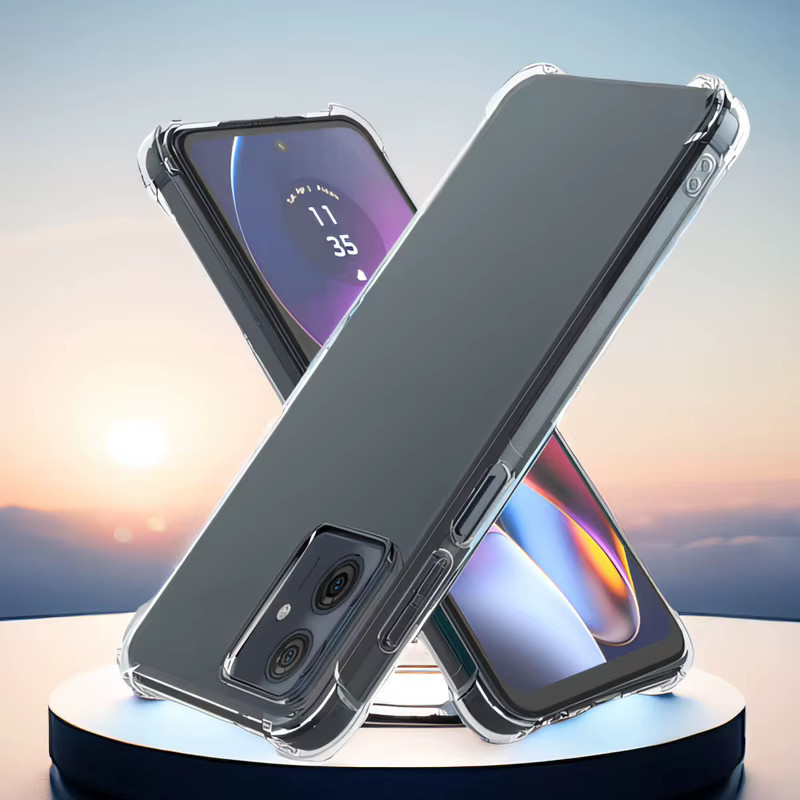 Transparente Luxus Schutzhülle für Motorola G84 5G, G54, G34, G24, G14, G04 und G Play 2024/2023 - Bild 2