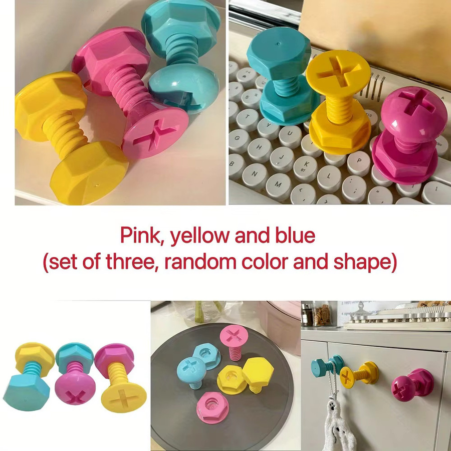 Selbstklebende Wandhaken PGY in Multicolour als kreative Kleiderhaken ohne Bohren - Bild 3