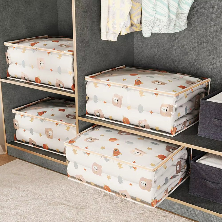Staubdichte und wasserdichte Quilt-Aufbewahrungstasche als großer Kleidungs-Organizer für deinen Haushalt - Bild 3