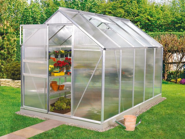 VITAVIA Gewächshaus-Set Alina mit 6,2 m² Anbaufläche - Bild 1
