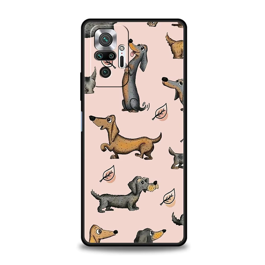 Dackel Handyhülle für Xiaomi Redmi Note 15 14 13 12 9 10 11 Pro Plus 5G 14C 13C 12C 10C 4G Weiche TPU Schutzhülle - Bild 2