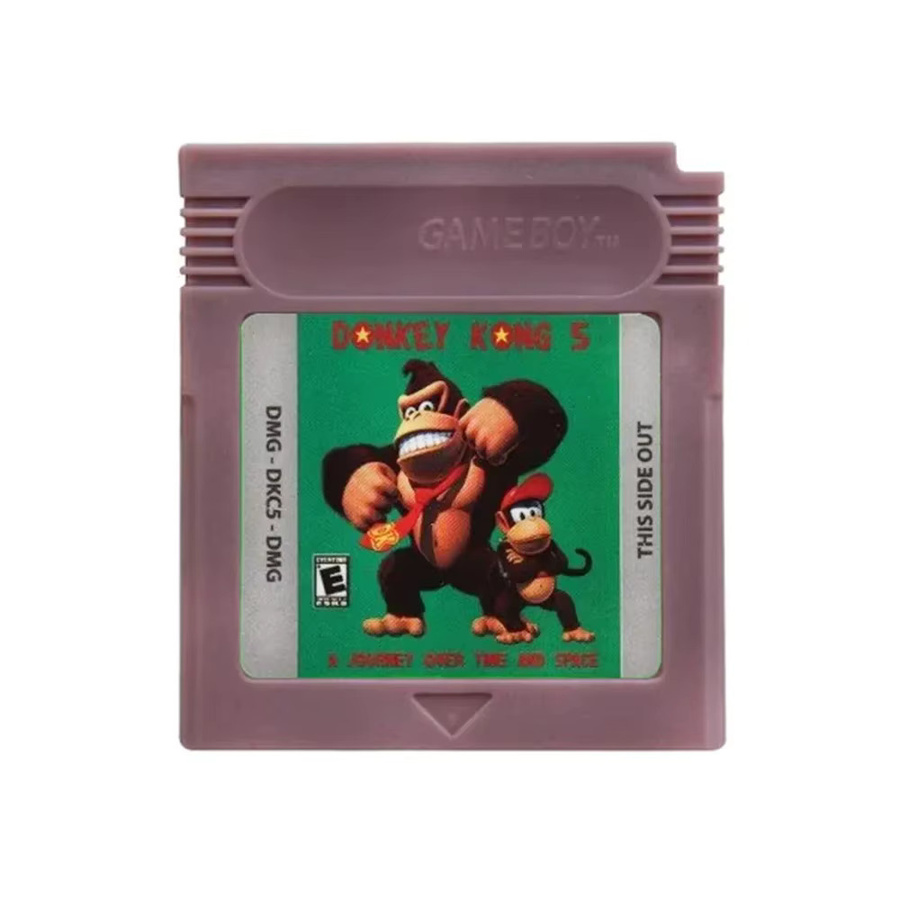 Bandai Donkey Kong Land 2 und Yoshi Jump 'n' Run Videospiel Modul für Game Boy Color - Bild 1