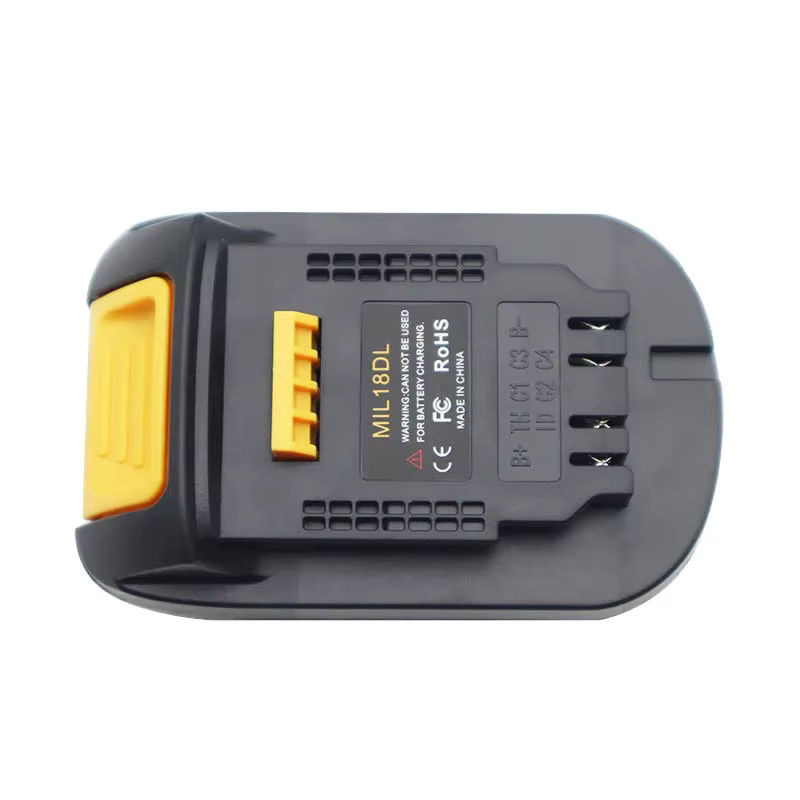 dawupine Adapter Konverter MIL18DL für Milwaukee 18V Li-Ion Akku und DeWalt 20V Maschinen wie DCF850 und DCD791 - Bild 6
