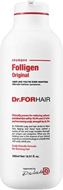 DR.FORHAIR Folligen Shampoo, 500 ml, Folligen Complex - Bild 1