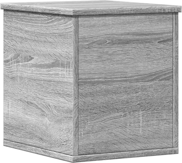 vidaXL Truhe in Grau Sonoma aus Holzwerkstoff, B/T/H: 30 x 35 x 35 cm - Bild 1