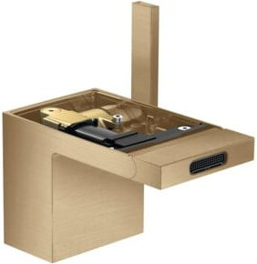 Hansgrohe Axor MyEdition Bidet-Einhebelmischer in Brushed Brass mit Pop-up-Abfluss - Bild 1