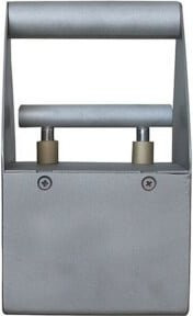 Beloh Sortiermagnet schaltbar aus Edelstahl in Grau, Haftfläche: 8 x 8 cm, Höhe: 19 cm - Bild 1