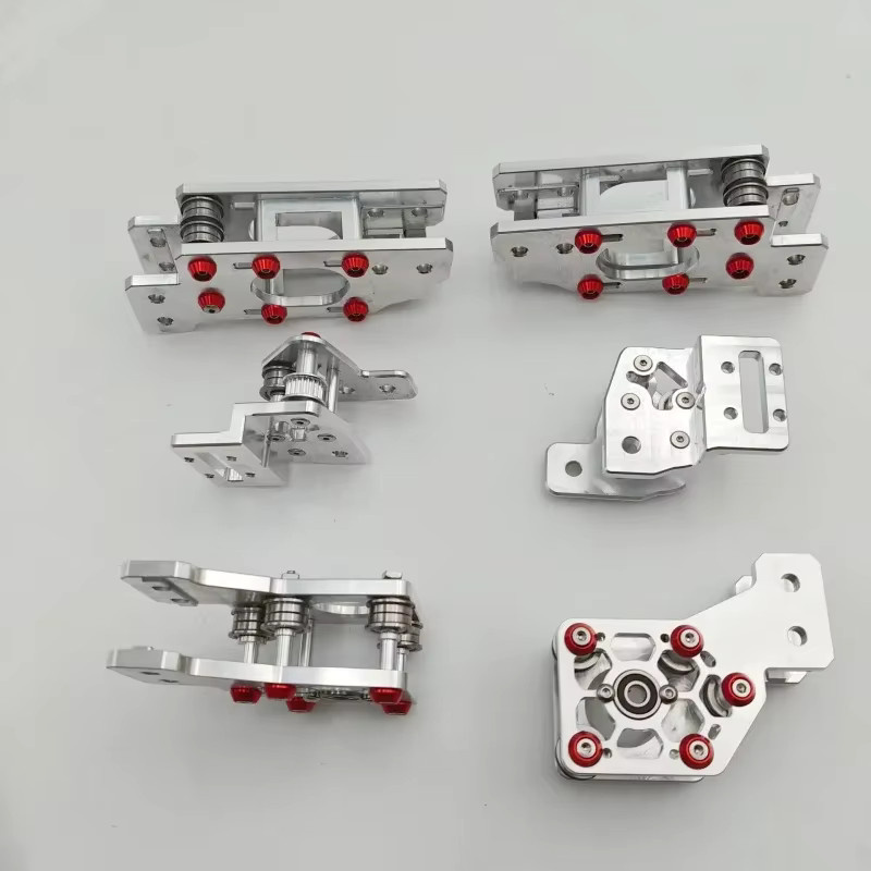 Funssor Voron Trident AWD Upgrade-Kit aus Aluminium CNC mit NEMA17 Schrittmotoren in Silber - Bild 2