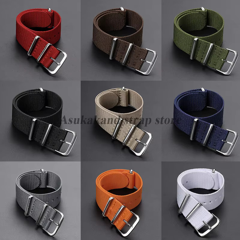 asukaband Uhrenarmband Nylon, Textil/NATO, Unisex - Bild 2