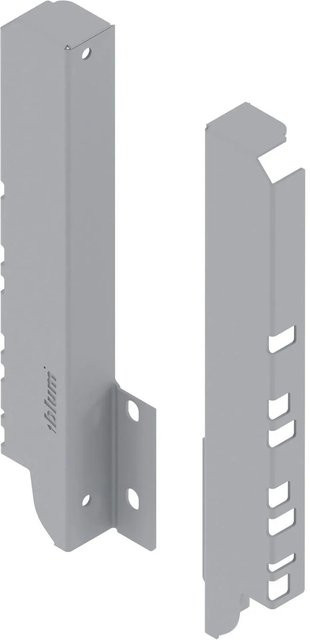 Blum Rückwandhalter für Tandembox antaro Spüle in Grau RAL 9006 - Bild 1