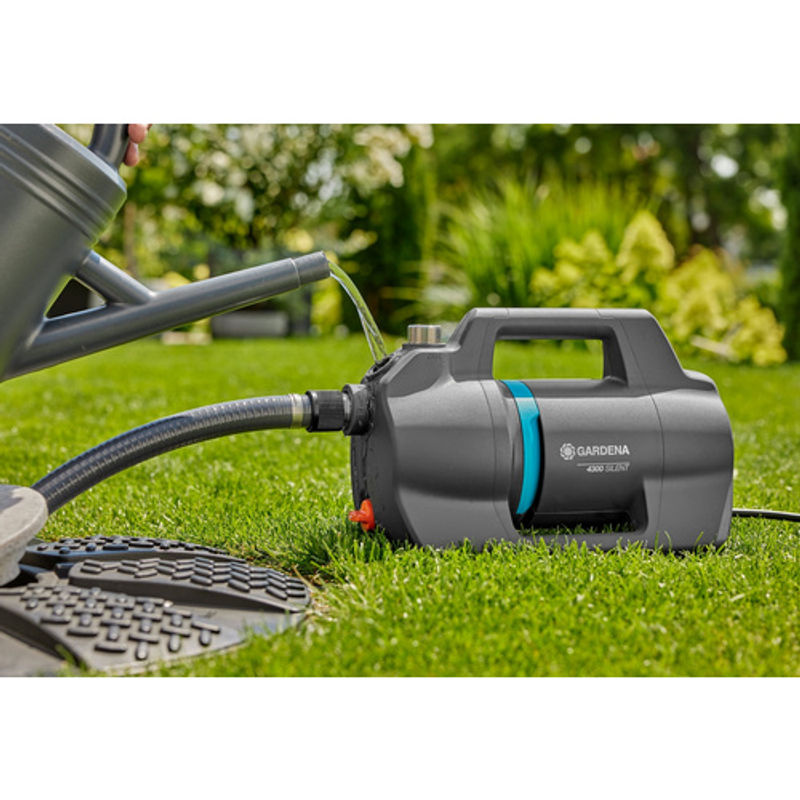 Gardena Gartenpumpe 4300 Silent in Grau mit 4300 l/h und 4,3 bar - Bild 4