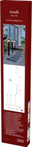 Konstsmide Amalfi LED-Gartenstrahler Schwarz mit 1.8W G4 Leuchtmittel - Bild 1