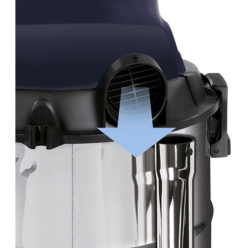 KRAFTRONIC Nass-Trockensauger KT-NT 30 S in Silber mit 1500 W Leistung und 30 l Behältervolumen - Bild 3