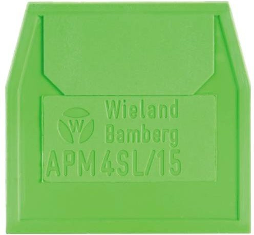 Wieland Electric Abschlussplatte Grau 10 Stück - Bild 1