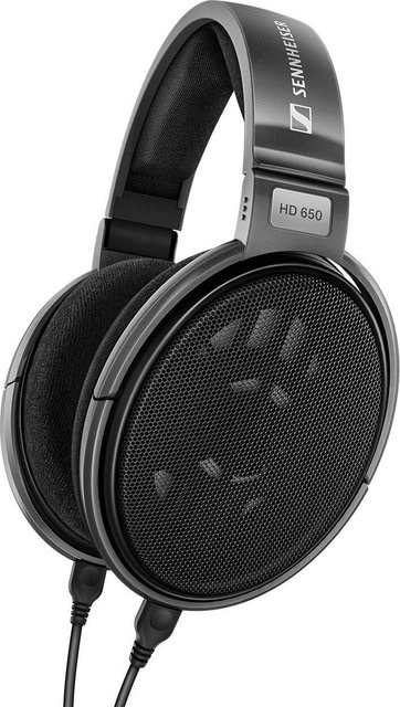 Sennheiser HD 650 Hi-Fi Kopfhörer in Silber und Grau, ohrumschließend, offen, 300 Ohm mit 3,5 mm Klinkenanschluss - Bild 1