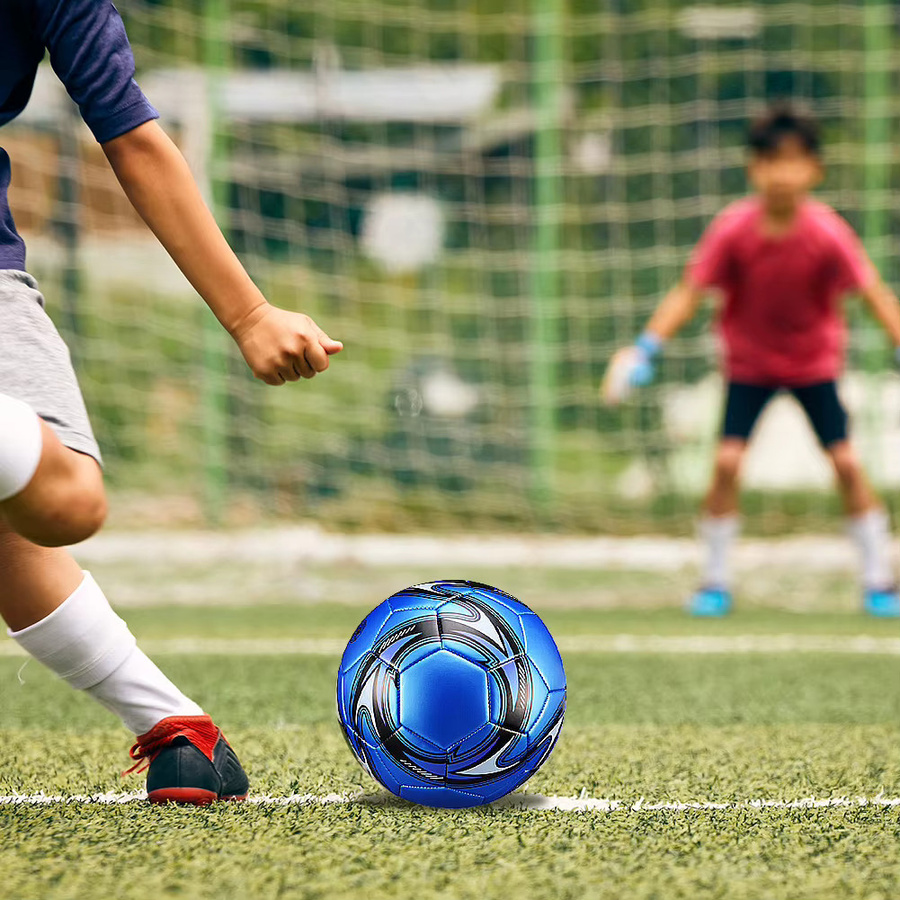 JOCESTYLE Fußball, maschinell genähter Sportfußball, Größe 5 - Bild 3