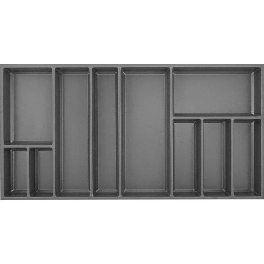 Agoform Besteckeinsatz Sky Schubladeneinsatz aus Kunststoff, Schiefergrau, B/T/H: 92,0 x 5,3 x 47,3 cm - Bild 2